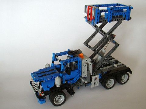 Truck with Work Platform